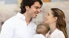 Thaisa Leal y Gabriel Ferreira celebraron primer año de su hija