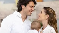 Thaisa Leal y Gabriel Ferreira celebraron primer año de su hija