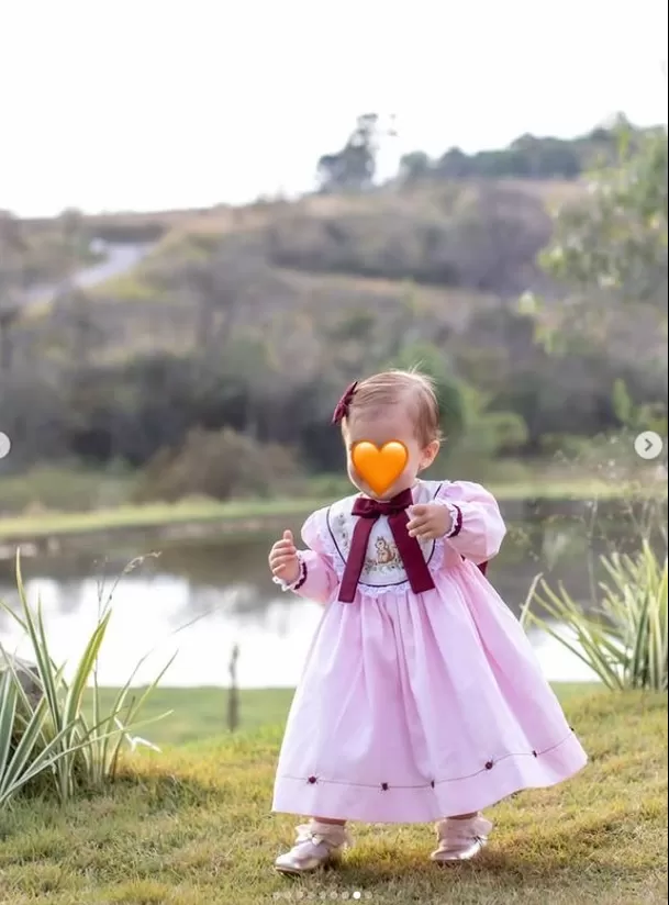 La nutricionista brasileña y el empresario Gabriel Ferreira tiraron la casa por la ventana para festejar el primer año de su pequeña Elisa. Foto: IG @lealthaisa