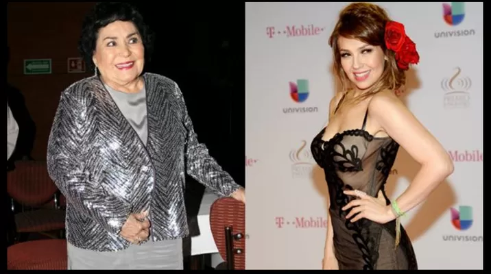Carmen Salinas se burla de la enfermedad que sufre Thalía. Foto: elgráfico Carmen Salinas se burla de la enfermedad que sufre Thalía. Foto: elgráfico