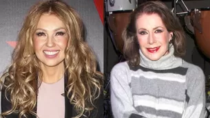 Thalía adelantó cumpleaños con sus hermanas pero sin Laura Zapata