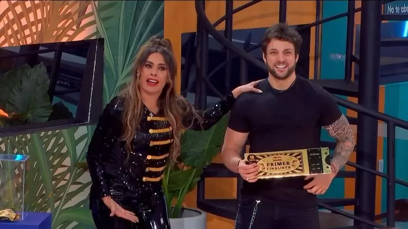 Nicola Porcella se convirtió en el primer finalista de La Casa de los Famosos México. Fuente: Captura Televisa