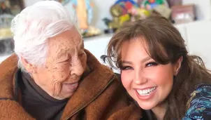 Thalía continúa afrontando días difíciles junto a Eva Mange. Video: Ig. Thalía Sodi