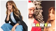 Thalía lanza sexy videoclip navideño con galán venezolano