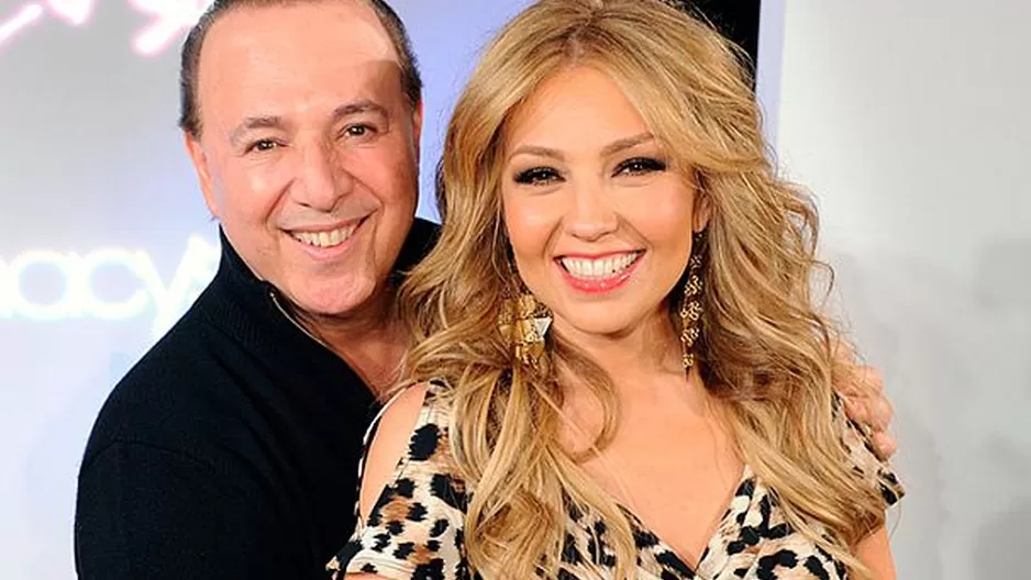 Thalía recibió romántico comentario de su esposo Tommy Mottola. Foto: revista Hola México