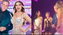 Thalía contó lo que realmente conversó con Becky G en los Latin AMAS 2024/Fotos y video: Instagram y TikTok