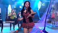 Thamara G&oacute;mez desfil&oacute; en la pasarela de &#039;En boca de todos&#039; por segunda vez (Foto: Captura Am&eacute;rica TV)