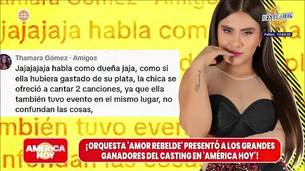 Thamara Gómez reacciona a live de Kassandra Chanamé / América Hoy Thamara Gómez reacciona a live de Kassandra Chanamé / América Hoy