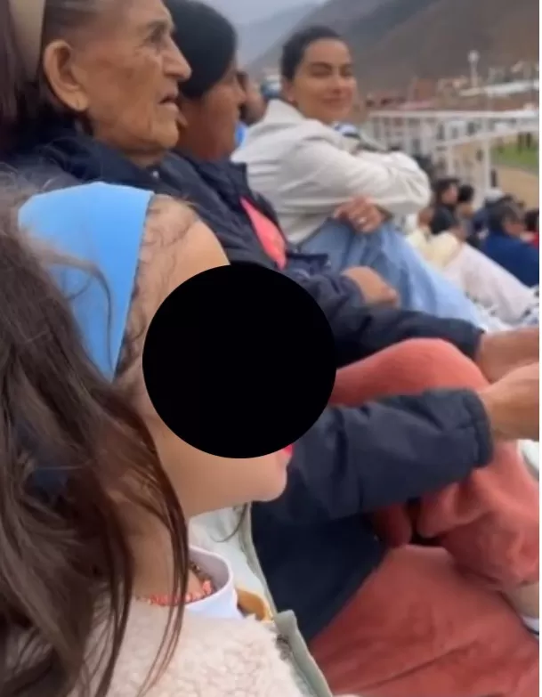 La pequeña hija de Ivana Yturbe alentó a su papá desde la tribuna y enterneció a todos/Foto: Instagram