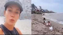 Tilsa Lozano. Punta Hermosa. Huaicos