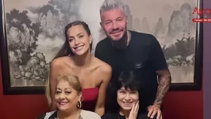 Marcelo Tinelli emocionó con su repentina llegada a Perú. Foto y video: América TV