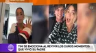 Tini se emocionó al recordar duros momentos que vivió su padre 