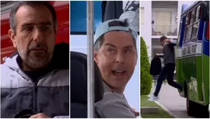 Tito correteó a Diego tras bajar sin pagar pasaje y Miguel Ignacio lo salvó. Fuente: AméricaTV