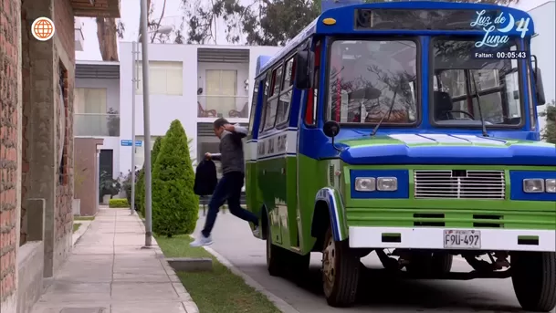 Tito correteó a Diego tras bajar sin pagar pasaje y Miguel Ignacio lo salvó. Fuente: AméricaTV