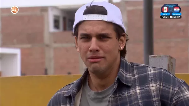 Valentino lloró al saber que perdió a Maripaz para siempre. Fuente: AméricaTV Valentino lloró al saber que perdió a Maripaz para siempre. Fuente: AméricaTV