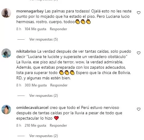 Luciana Fuster recibió elogios por su pasarela en traje de baño / Fuente: Instagram