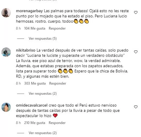 Luciana Fuster recibió elogios por su pasarela en traje de baño / Fuente: Instagram