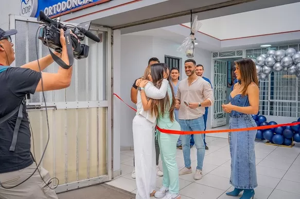 Onelia Molina inauguró su clínica dental / Instagram