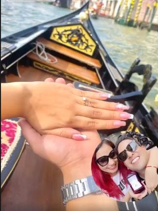 Tommy Portugal le pidió matrimonio a su novia de 20 años en Venecia: “Te amo”