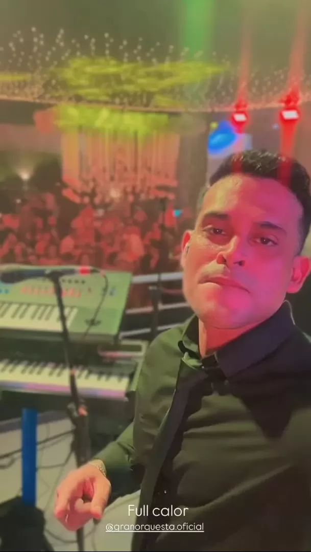 Christian Domínguez cantó en la boda de Tony Rosado/Foto: Instagram