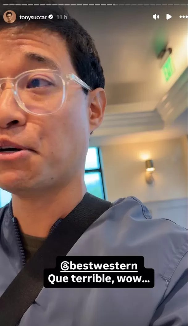 Tony Succar denuncia maltrato a su padre en un hotel de EE. UU./ Captura IG Tony Succar denuncia maltrato a su padre en un hotel de EE. UU./ Captura IG