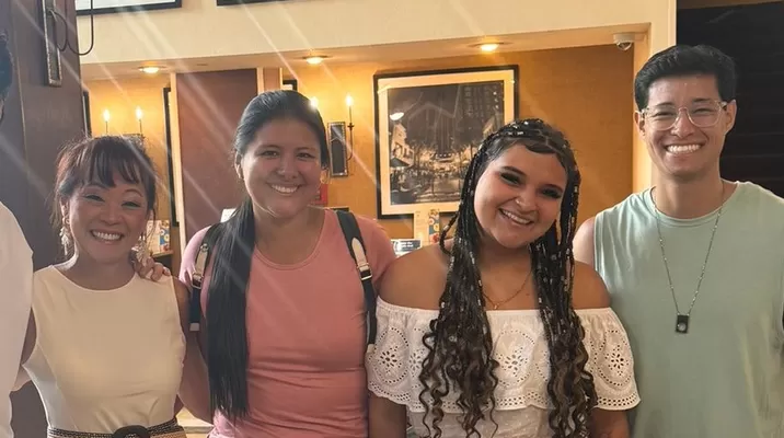 Tony y Mimy Succar se rinden ante talento de joven peruana de Berklee College of Music. Fuente: Difusión Tony y Mimy Succar se rinden ante talento de joven peruana de Berklee College of Music. Fuente: Difusión
