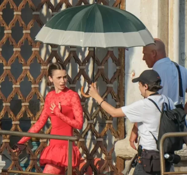 El incidente ocurrió mientras el equipo se alistaba para grabar una escena. Foto: Difusión