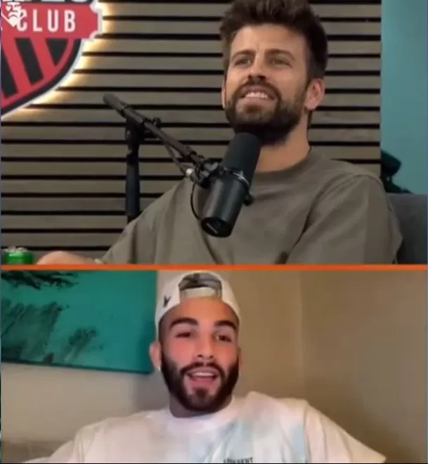 Gerard Piqué y Manuel Turizo son los nuevos amigos ¿Qué dirá Shakira? / Foto: Kings League