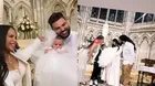 ¡Tremenda fiesta! Erick Sabater y su pareja bautizaron a su hija Gitana Esmeralda 