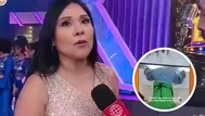 Tula muestra sus acrobacias de ‘bandida’ mientras hace limpieza
