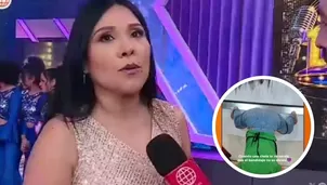 Tula muestra sus acrobacias de ‘bandida’ mientras limpia su casa y causa sorpresa/ Video y Fotos: América Televisión