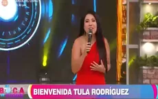 Tula Rodríguez: Así fue su regreso a EBDT tras superar el COVID-19 - Noticias de ebdt