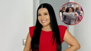Tula Rodríguez llora de emoción por reencuentro con su hija /IG: @tulaperu