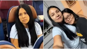Tula RodrÍguez volvió al Perú sin su hiija y rompe en llanto junto a su trabajadora del hogar / Instagram