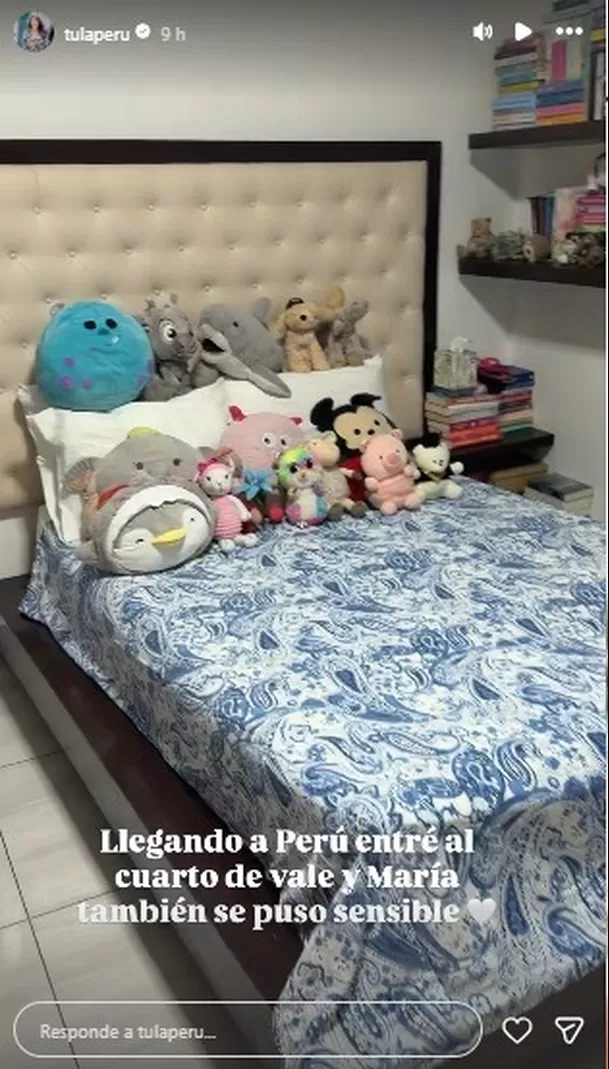 Tula Rodríguez regresó al Perú tras dejar a su hija en el extranjero / Instagram