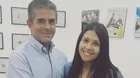 Tula Rodríguez publicó romántica foto junto a Javier Carmona por el Día Internacional del beso