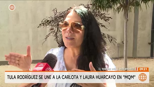 Tula Rodríguez habla de su ingreso a MQM / Captura