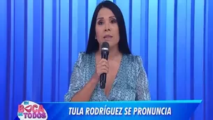 Tula Rodríguez respondió ante fuertes acusaciones sobre propiedad de Javier Carmona 