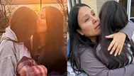 Tula Rodríguez se despide entre lágrimas de su hija fuera de Perú