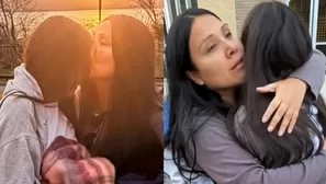La conductora viajó con su hija Valentina para acompañarla en el inicio de su vida universitaria fuera del país. Video: Instagram
