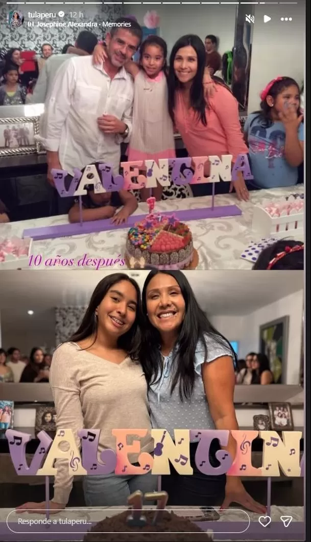 Tula Rodríguez y Valentina recordaron a Javier Carmona usando decoración de una icónica foto. Foto: Instagram Tula Rodríguez y Valentina recordaron a Javier Carmona usando decoración de una icónica foto. Foto: Instagram