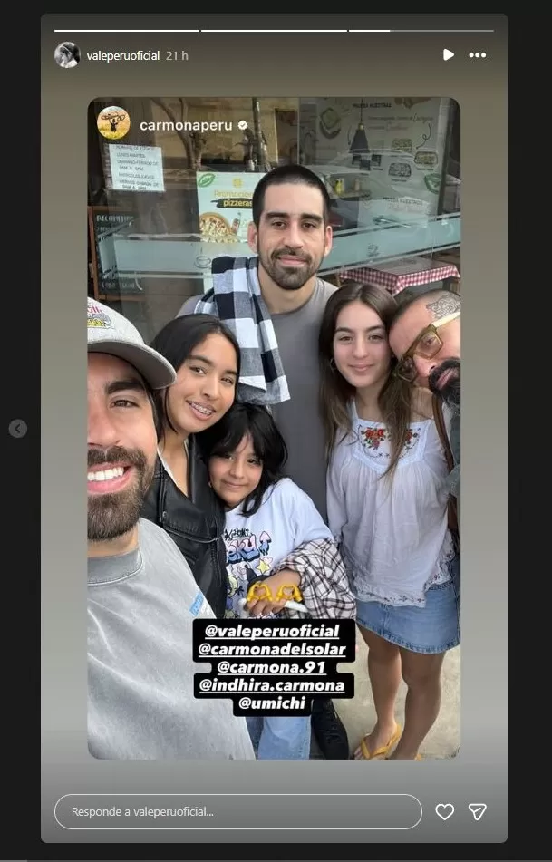 Valentina también celebró su cumpleaños con sus hermanos Lucas y Tadeo Carmona. Foto: Instagram Valentina también celebró su cumpleaños con sus hermanos Lucas y Tadeo Carmona. Foto: Instagram