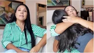 Tula se quebró al despedir a su hija porque vivirá en extranjero
