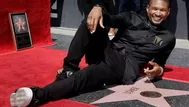 Usher recibe su estrella en el Paseo de la Fama de Hollywood