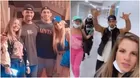 Vacaciones en familia: Alejandra y Said viajaron a Brasil con Flavia y Austin