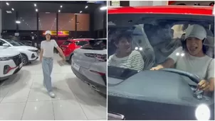 Valentino Palacios cumple su sueño y se compra su primer auto de lujo / Instagram