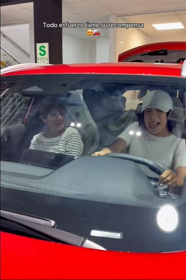 Valentino Palacios cumple su sueño y se compra su primer auto de lujo / Instagram
