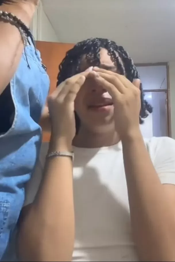 Valentino denuncia agresión y robo tras salir de discoteca/ Captura TikTok