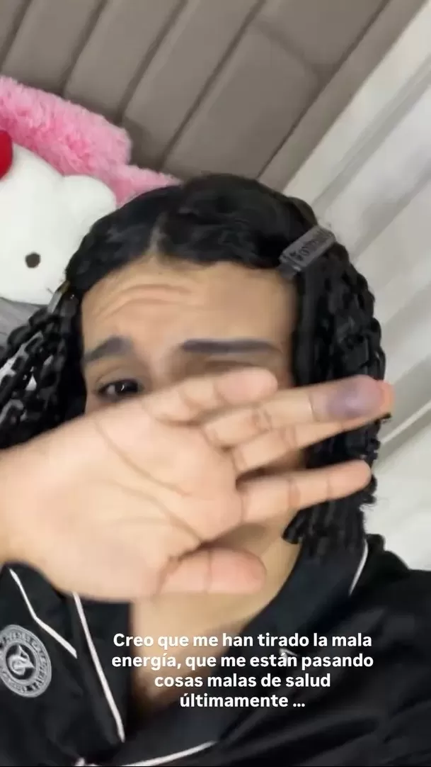 Valentino Palacios preocupa a sus seguidores con nueva lesión / Captura Valentino Palacios preocupa a sus seguidores con nueva lesión / Captura