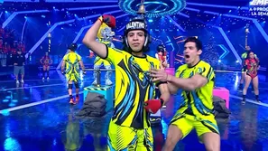  Valentino Palacios regresó al set de 'Esto es guerra'. Video: América TV